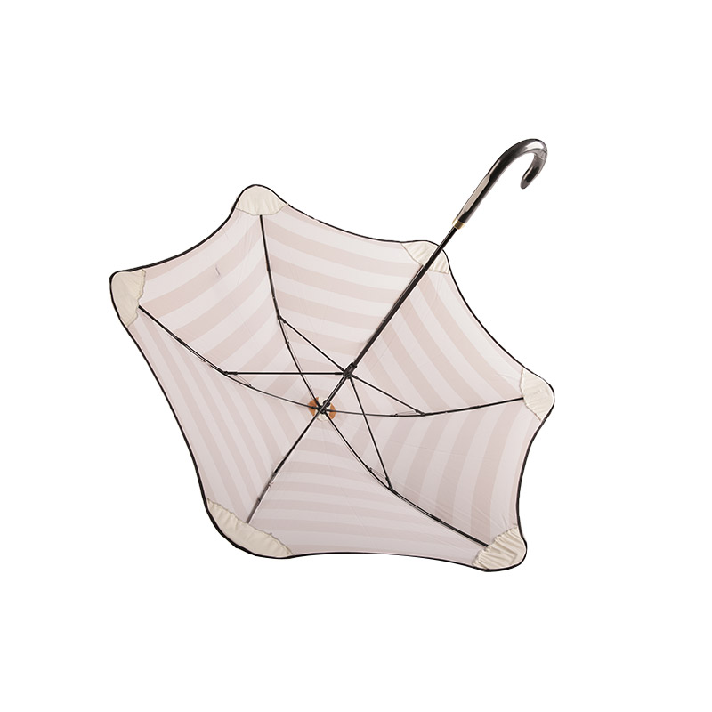 Parasol droit rayé Beach Sun Oxford-0E6B0007