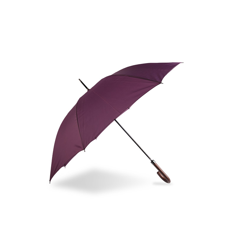 Parapluie Droit Pillar Pongee Violet Foncé-0E6B0146
