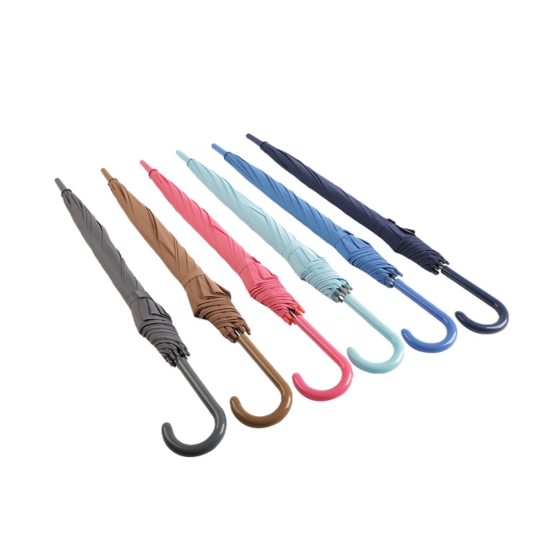 Parapluie Droit Pongé Style Palace Bleu Foncé-0E6B0188