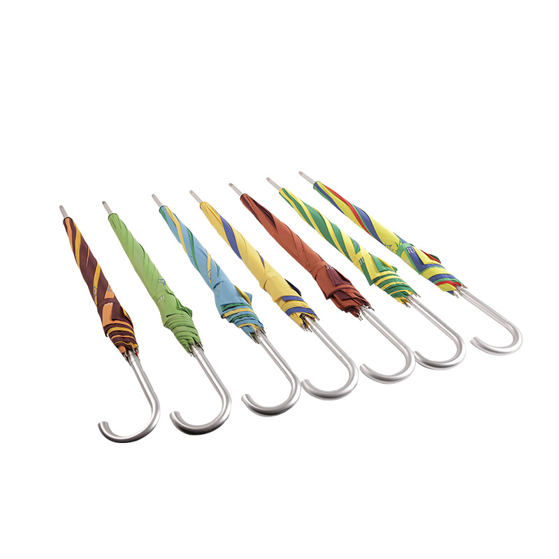 Parapluie droit trois couleurs Vision Is Strong Pongee-0E6B0283