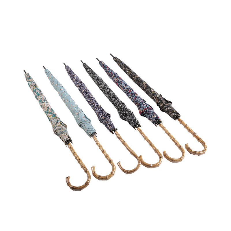 Belle apparence pongé avec parapluie droit enduit UV-0E6B0304