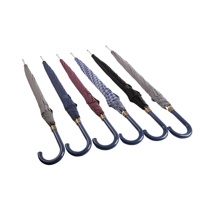 La barbe pointue peut être suspendue Parapluie droit en pongé-0E6B0388