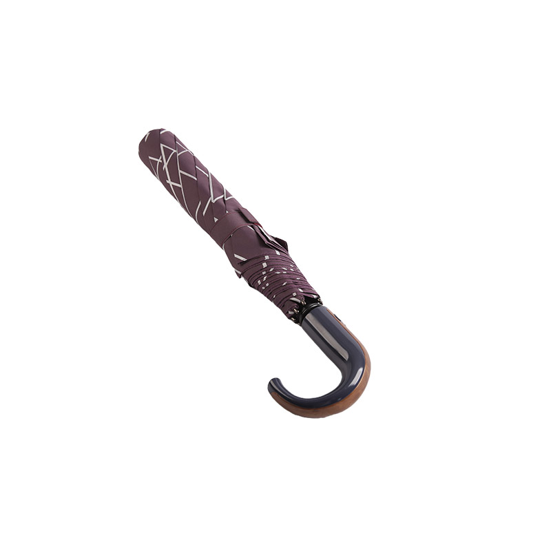 Parapluie Double Pongé Motifs Géométriques-0E6B0412