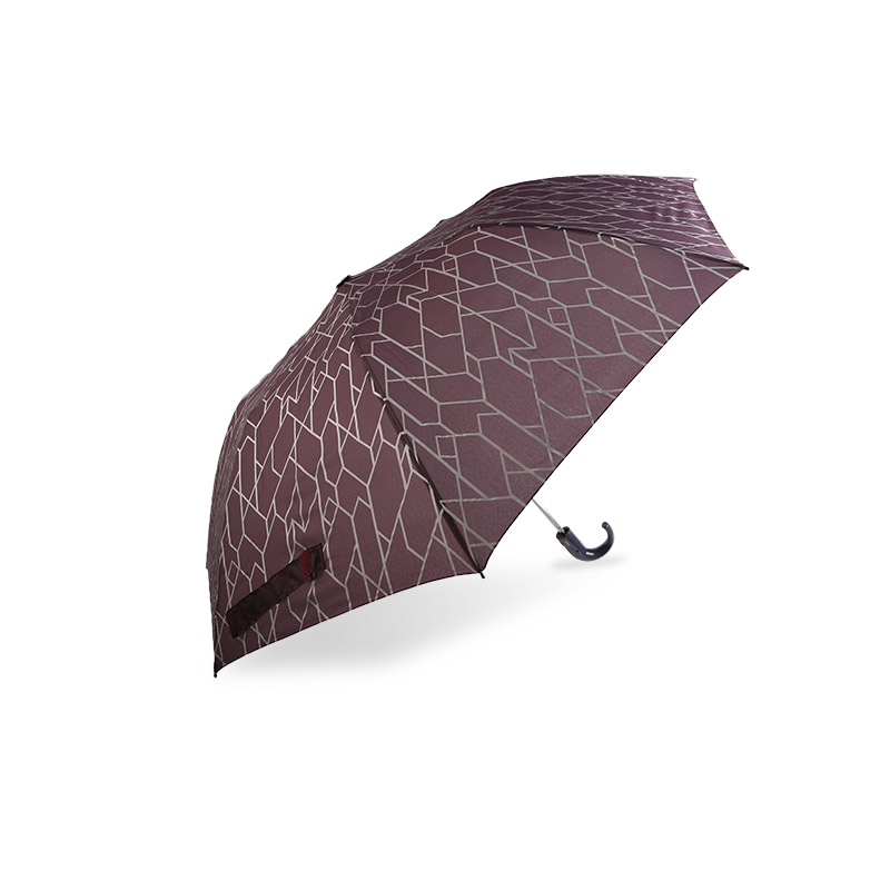 Parapluie Double Pongé Motifs Géométriques-0E6B0412