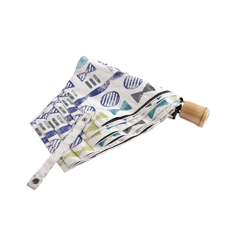 Mini pongé à motifs multiples avec parapluie triple enduit-0E6B0423