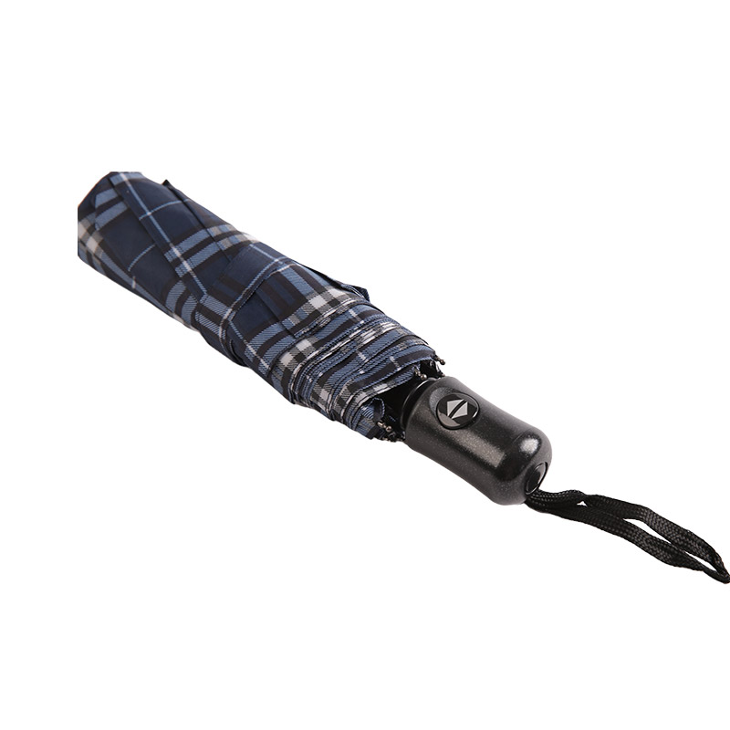 Rayé Lattice Shrink Pongee Parapluie triple-0E6B0432