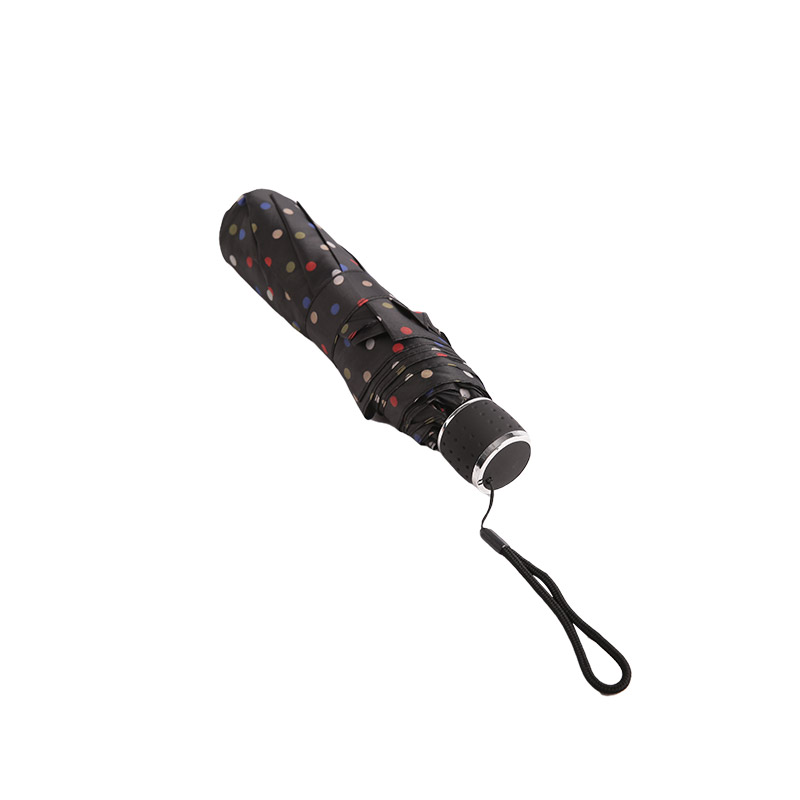 Parapluie triple pongé Mini Pois-0E6B0499