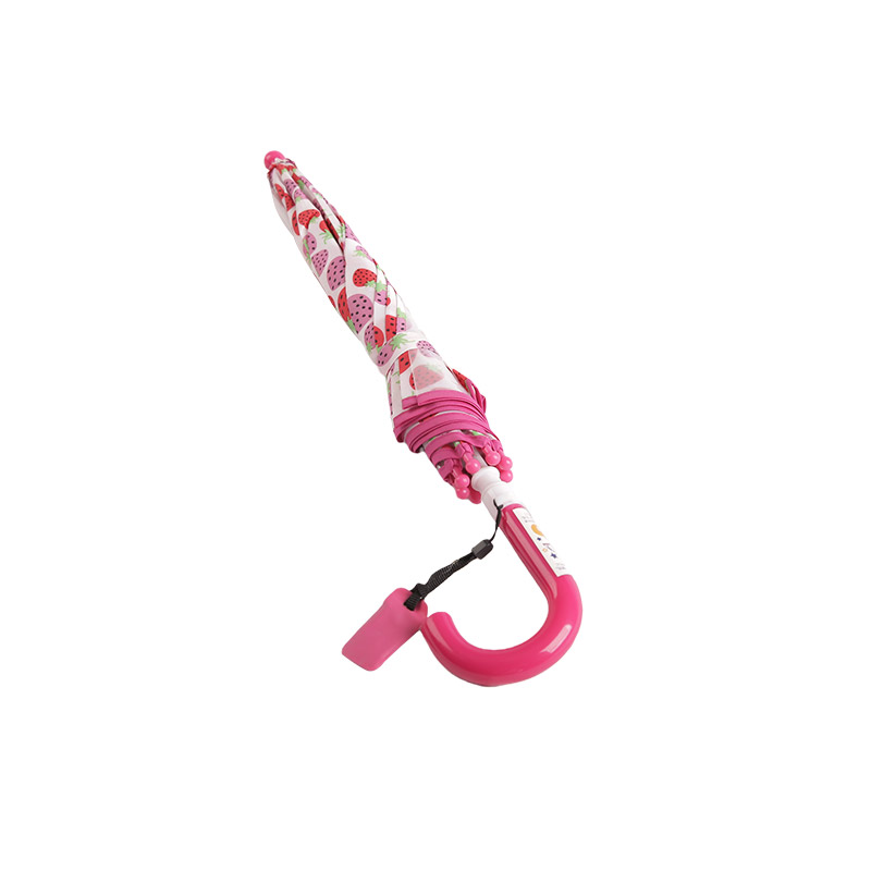 Parapluie enfant Pongee Maiden Rose Fraise + POE-0E6B0588