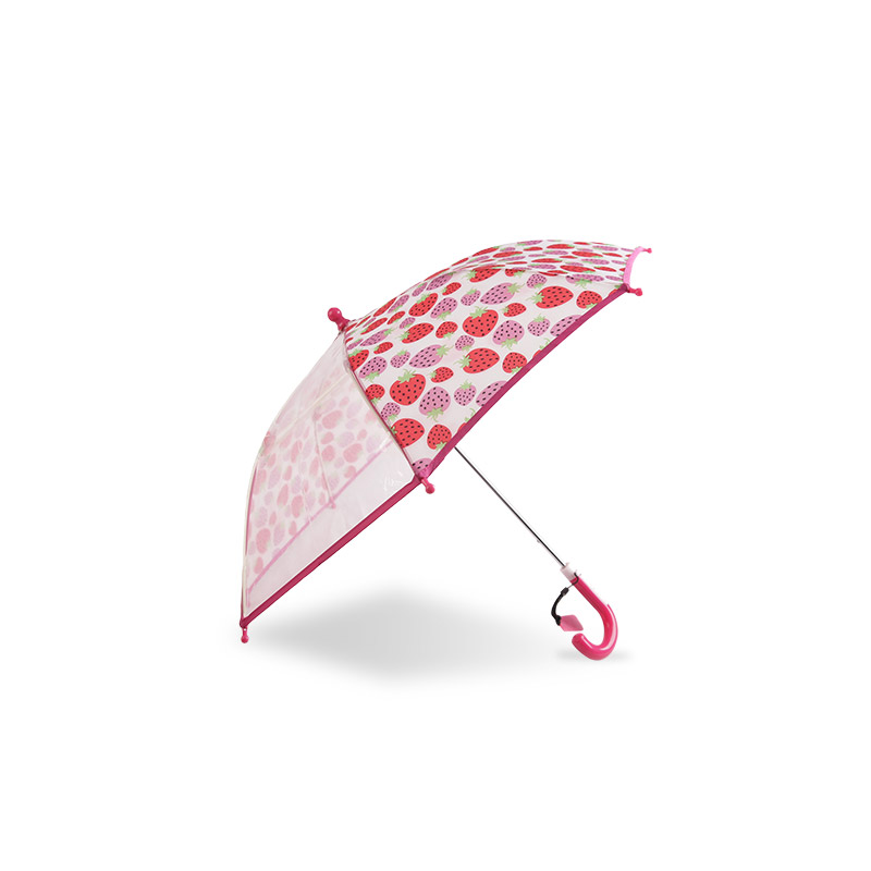 Parapluie enfant Pongee Maiden Rose Fraise + POE-0E6B0588