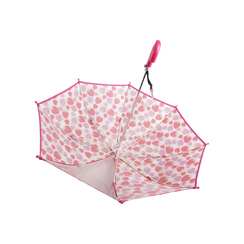 Parapluie enfant Pongee Maiden Rose Fraise + POE-0E6B0588