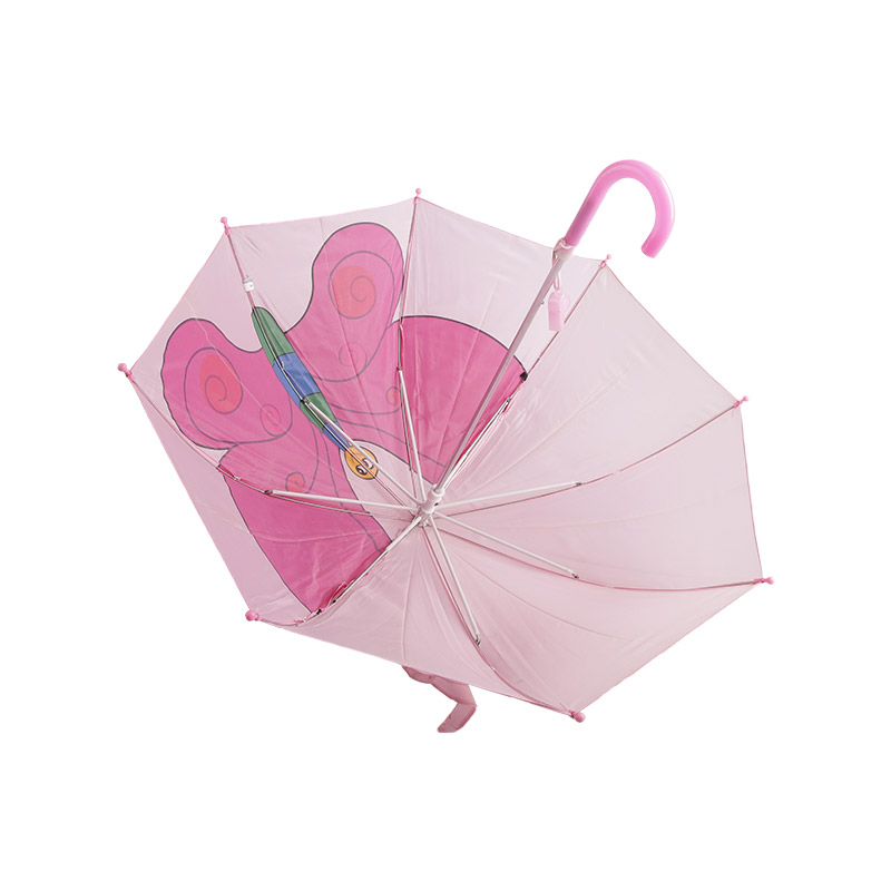 Parapluie Enfant Grand Papillon Rose-0E6B0657