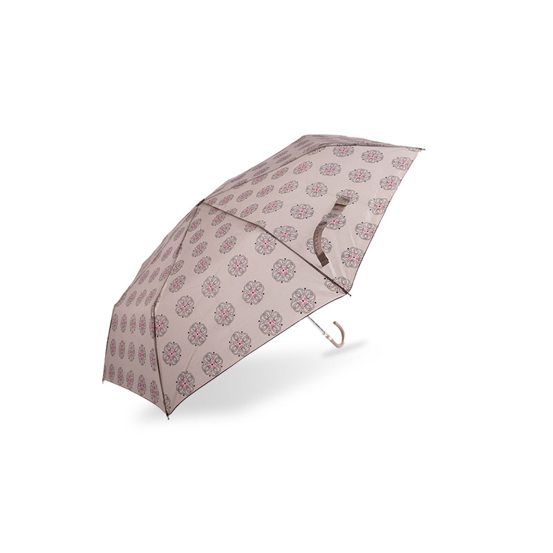 Parapluie triple en polyester à impression couleur claire-0E6B0739 Parapluie triple en polyester à impression couleur claire-0E6B0739
