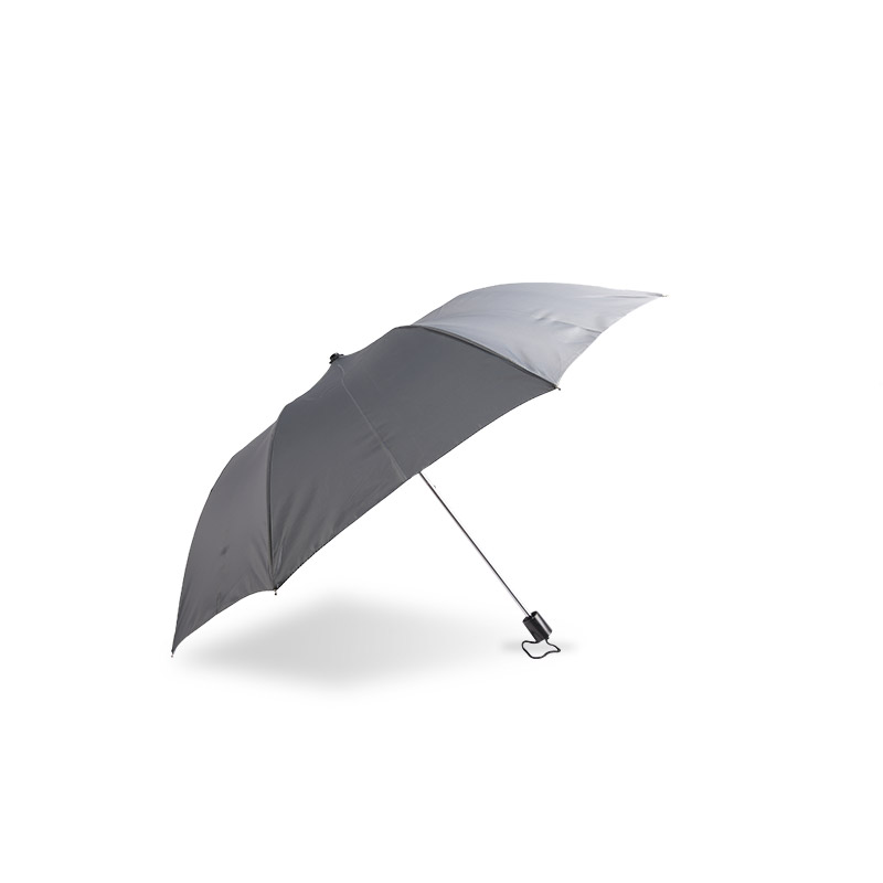 Parapluie double simple en métal argenté pur-0E6B0782